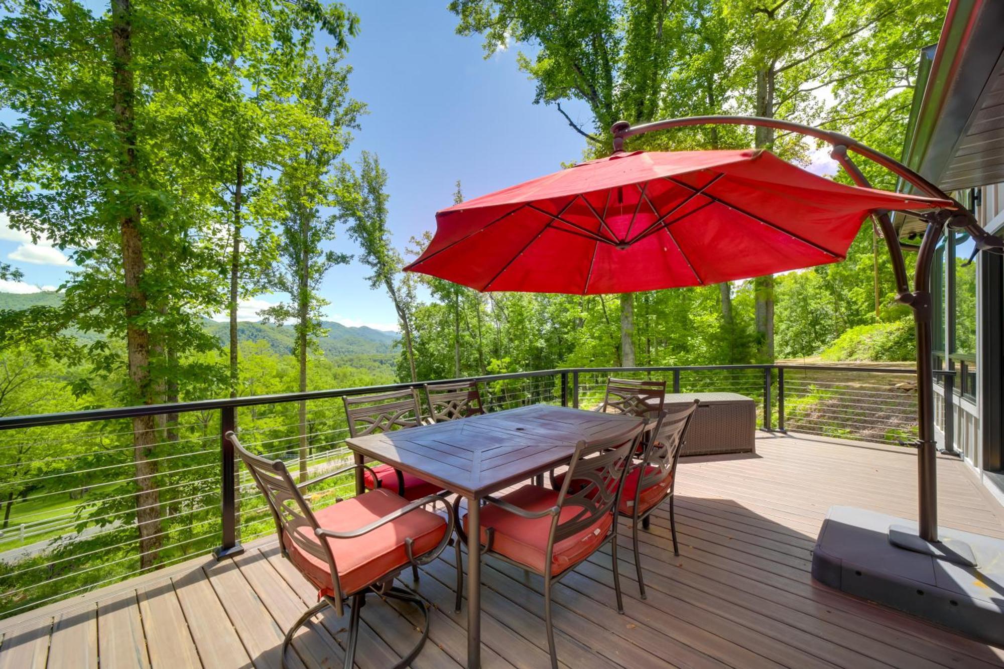 CullowheeRemote Smoky Mtn Escape With Views And Trail Access!别墅 外观 照片