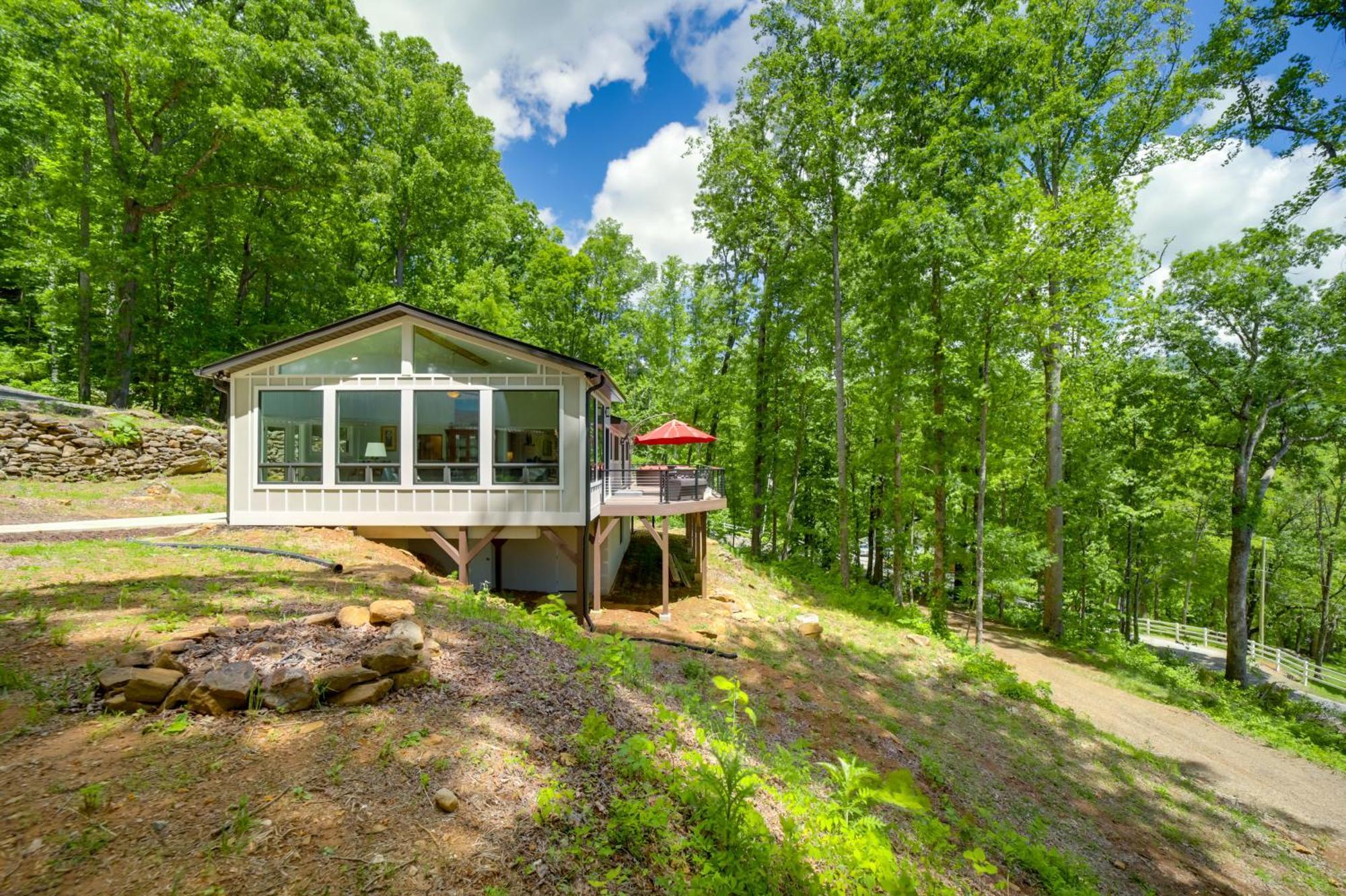 CullowheeRemote Smoky Mtn Escape With Views And Trail Access!别墅 外观 照片